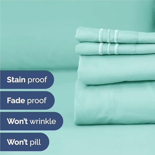 King Size 4 Piece Sheet Set