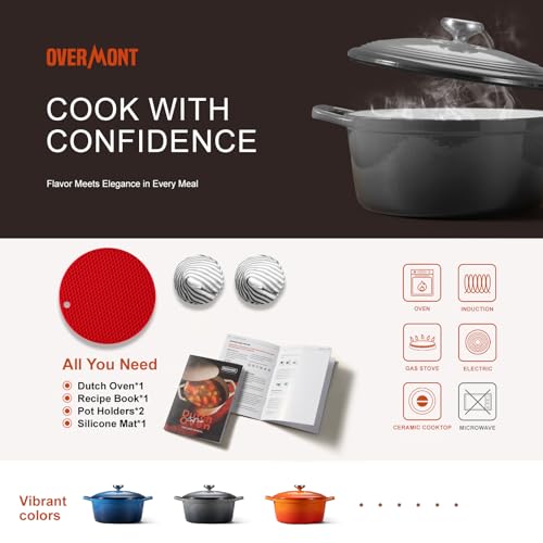 Enameled Cast Iron Dutch Oven