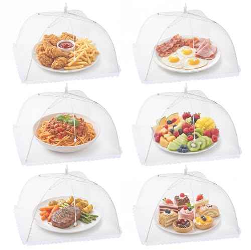 6 Pack 17" Mesh Food Covers