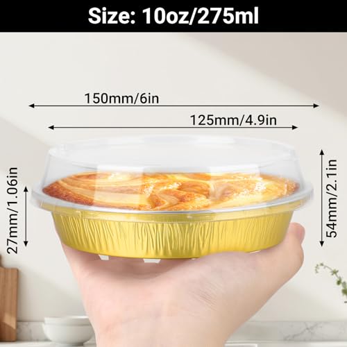 Cake Pans with Lids (50 Count)