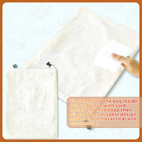 Beeswax Bread Bags for Homemade bread (2 Count)