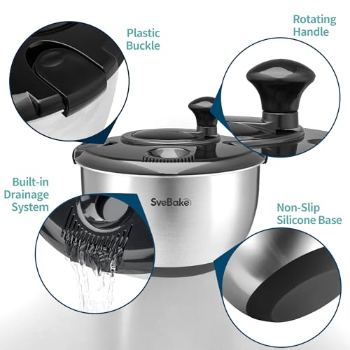 Stainless Steel Salad Spinner
