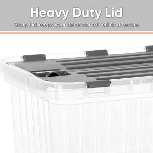Clear Storage Box with Lid