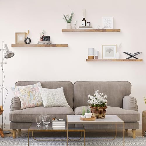 Bathroom Floating Shelves for Wall (3 Count)