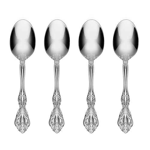 2765004C Michelangelo Fine Flatware Dinner Spoons (4 Count)