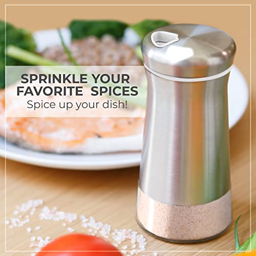 Salt Shaker or Pepper Shaker with Adjustable Pour Holes