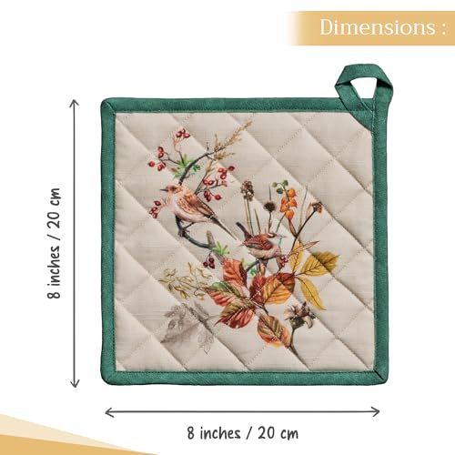 Pot Holders 100% Cotton Potholders (2 Count)