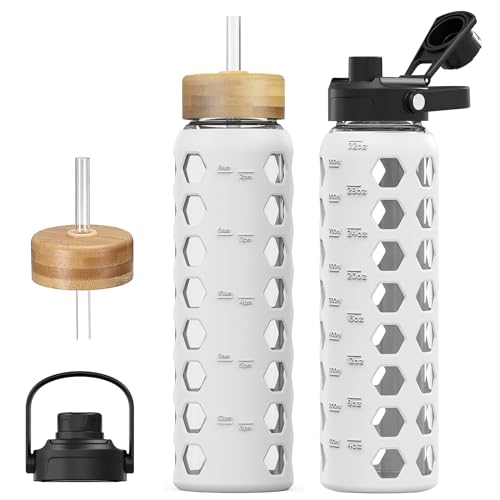 Glass Water Bottle