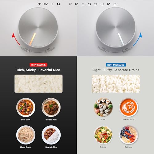 Twin Pressure Induction Rice Cooker