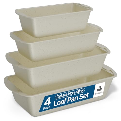Nonstick Loaf Pan Set Pack of 4 (4 Count)