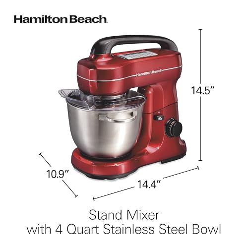 4 Qt Electric Stand Mixer With 7 Speeds