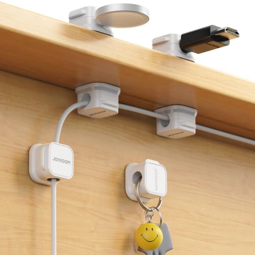 6 Pack Magnetic Cable Clips (6 Count)