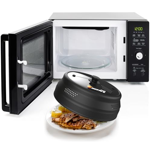 Collapsible Microwave Cover for Food