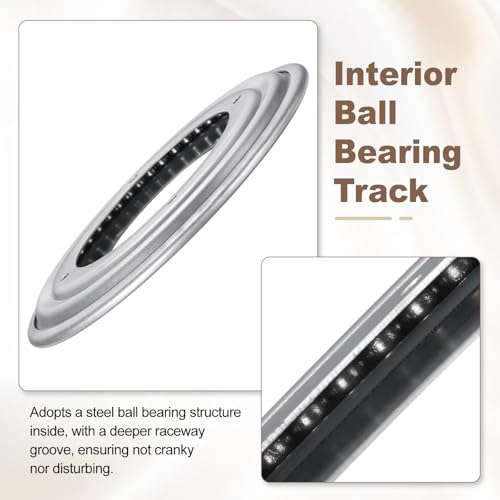 3Pcs 5.5 Inch Rotating Bearing Plate (3 Count)