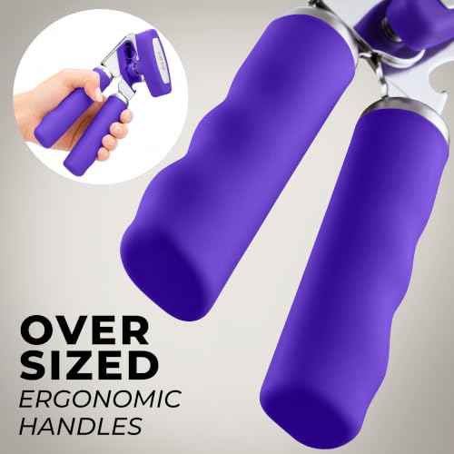 Stainless Steel Swing Open Manual Can Opener Comfortable Grip