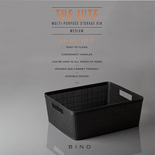 Woven Plastic Basket (4 Count)