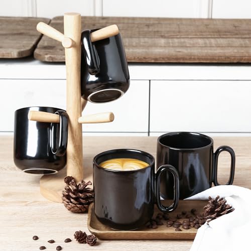 Ceramic Coffee Mug Set (4 Count)