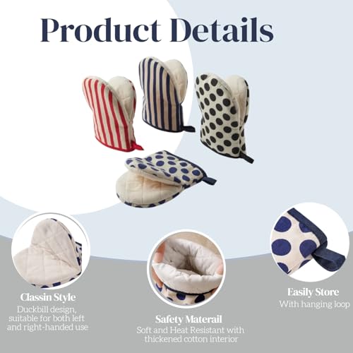 1 Pair Mini Oven Mitts (2 Count)