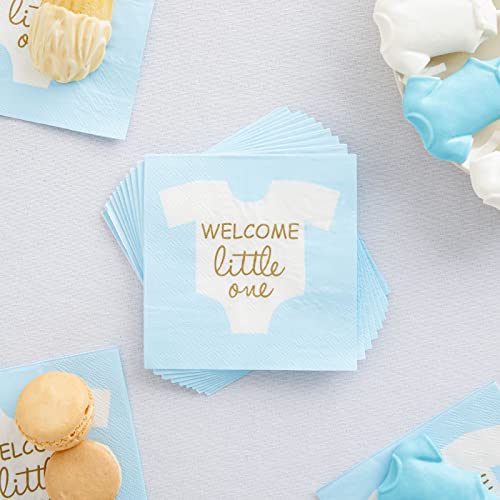 Baby Boy Shower Decorations (100 Count)