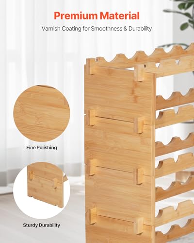 72 Bottle Stackable Modular Wine Rack