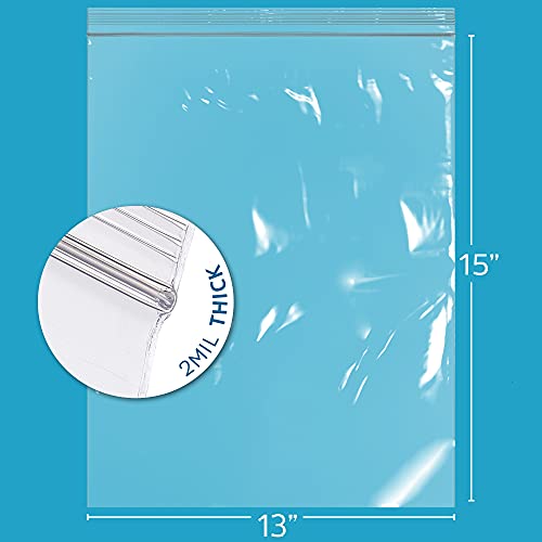 2 Gallon Zip Bags (100 Count)