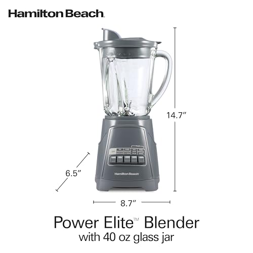 Power Elite Blender For Smoothies With Wave Action System