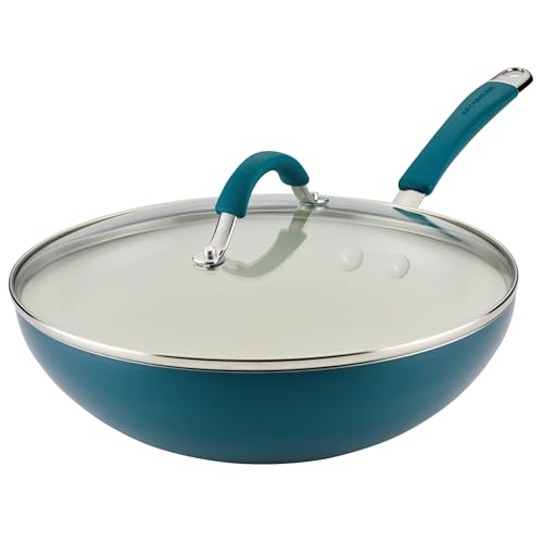 Cucina Ceramic Nonstick Stir Fry Pan and Lid