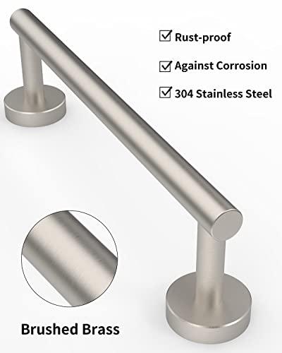 12 Inches Brushed Towel Bar for Bathroom Kitchen Hand Towel Holder Dish Cloths Hanger SUS304 Stainless Steel RUSTPROOF Wall Mount