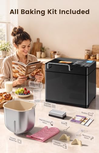 Premium 2.2LB Convection Bread Maker Dual Heaters