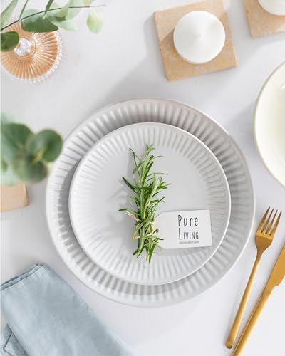 12 Piece Stoneware Dinnerware Set for 4 (12 Count)