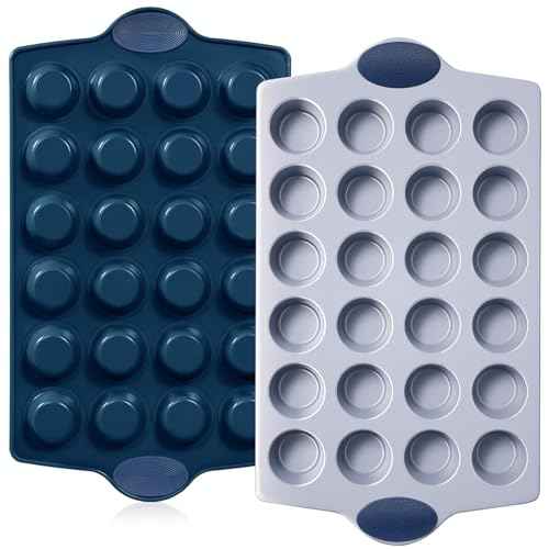 Ceramic Mini Muffin Pan (2 Count)