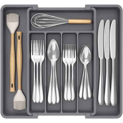 Expandable Silverware Drawer Organizer
