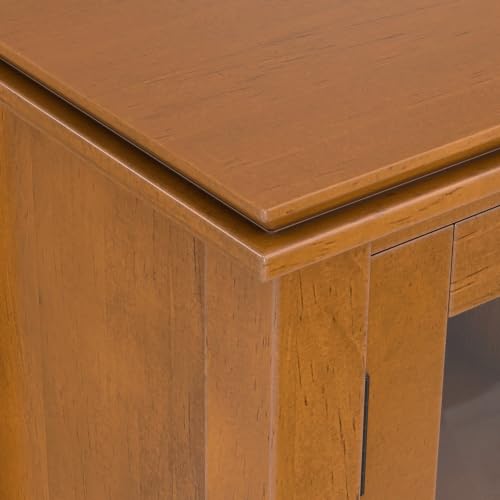 Artisan 30" Wide Solid Wood Cabinet in Light Golden Brown