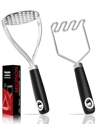 18 0 Stainless Steel Potato Mashers (2 Count)