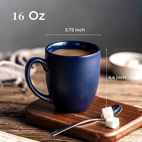 16 oz Coffee Mugs Set of 6 (6 Count)