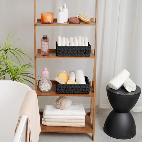 Wicker Storage Baskets for Shelves (2 Count)