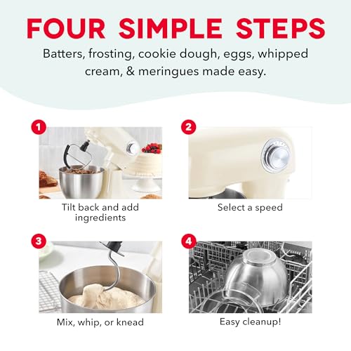 3.5QT Tilt Head Stand Mixer