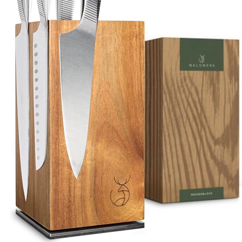 Magnetic Knife Holder Made of Acacia Wood