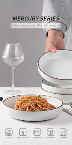 Mercury Pasta Bowls Set of 4 (4 Count)