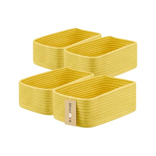 Small Storage Baskets for Organizing (4 Count)