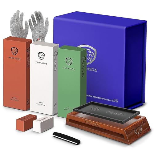 Extra Large Knife Sharpening Stone Kit (7 Count)