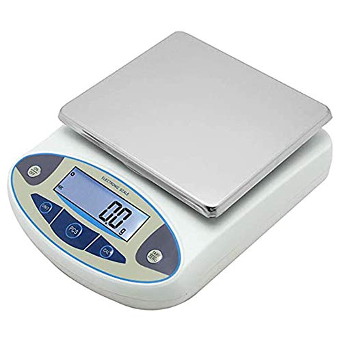 Lab Scale 10kgx0.1g Digital Precision Scale Electronic Balance Laboratory Weighing Industrial Scale Kitchen Counting Scale Scientific Scale Calibrated