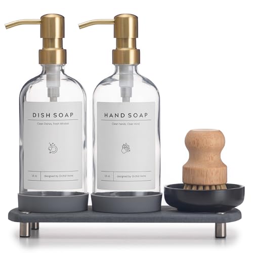 Luxury] Kitchen Soap Dispenser Set (2 Count)