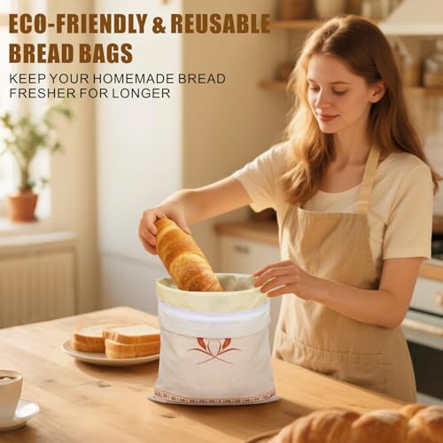 Beeswax Bread Bags 2 Pack (2 Count)