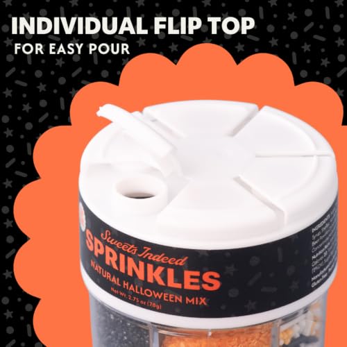 Dye Free Halloween Sprinkles (2.75 Ounce)