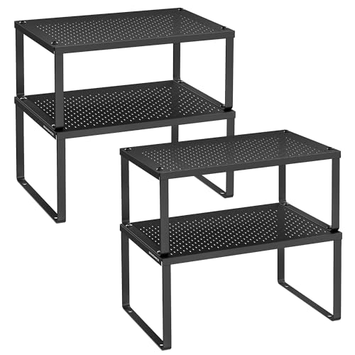 Set of 4 Metal Spice Racks (4 Count)
