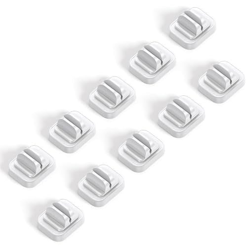 10 Pack [Spring Fixed] Cord Holder (10 Count)
