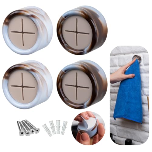 Towel Holder Towel Hooks (4 Count)