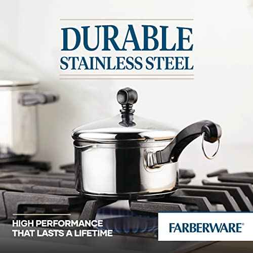 Classic Series Stainless Steel Sauce Pan with Lid