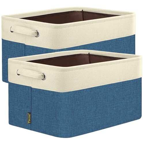 2 Pack Fabric Closet Storage Bins for Shelves (2 Count)